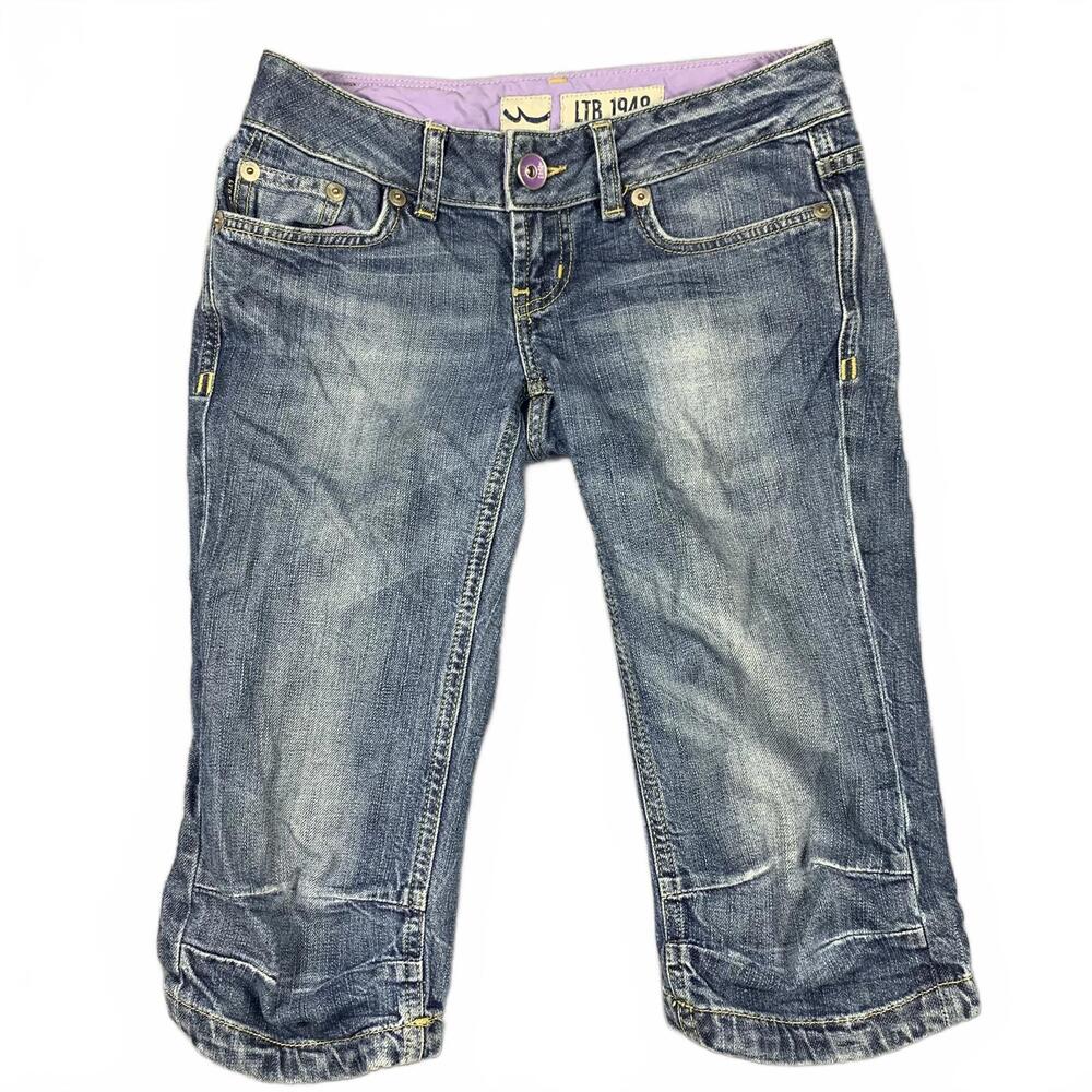 LTB 1948 Womens Size W25 Capri Blue Jeans